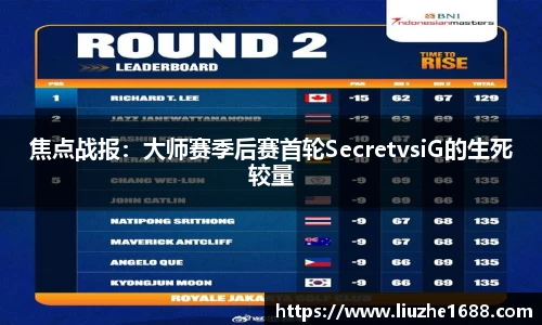 焦点战报：大师赛季后赛首轮SecretvsiG的生死较量